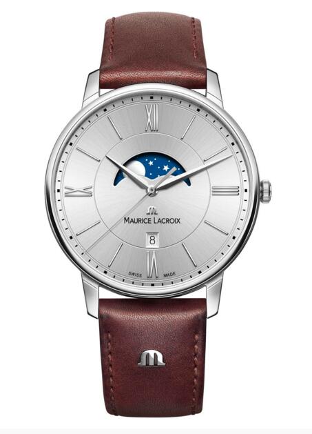 Review Maurice Lacroix Eliros Moonphase EL1108-SS001-110-1 replica watch sales